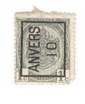 Stamps Belgium -  Escudo Heráldico de Bélgica