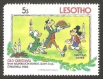 Stamps : Africa : Lesotho :  Navidad, Disney