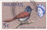 Stamps : Africa : Mauritius :  Ave del Paraíso