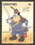Stamps Lesotho -  839 - Pete de husar
