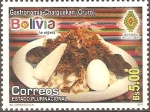 Sellos de America - Bolivia -  GASTRONOMÌA.  CHARQUEKAN  ( ORURO )