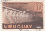 Stamps : America : Uruguay :  Usina  hidroeléctrica de Baygorria