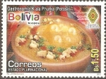 Stamps : America : Bolivia :  GASTRONOMÌA.  K’ALA  PHURKA  (POTOSÌ)