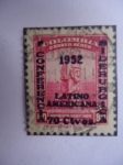 Stamps Colombia -  Monumento Precolombino - Conferencia Latino Américana Siderurgica 1952