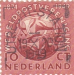 Sellos de Europa - Holanda -  Escudo