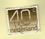 Stamps Netherlands -  Scott 539. Cifra