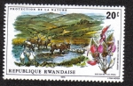 Stamps Rwanda -  Impatiens