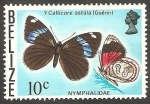 Stamps America - Belize -  Mariposa