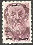 Stamps : Asia : United_Arab_Emirates :  Umm al Qiwain - Personaje