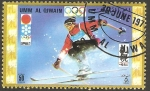 Stamps United Arab Emirates -  Umm al Qiwain - Olimpiadas de Sapporo