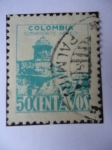 Stamps Colombia -  Fortaleza de San Sebastián del Pastelillo - Fortaleza Española - cartagena