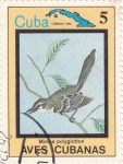 Sellos de America - Cuba -  Mimus polyglottos- AVES CUBANAS