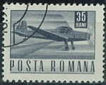 Sellos del Mundo : Europa : Rumania : Avión correo