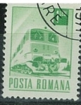 Sellos del Mundo : Europa : Rumania : Locomotora diesel