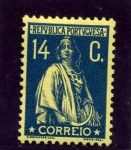 Stamps Portugal -  Diosa Ceres