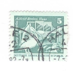Stamps : Europe : Germany :  Alfred Brehm Haus