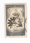 Sellos de Europa - Luxemburgo -  Exposición de artesanía 1955