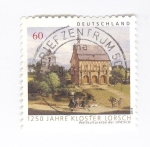 Stamps Germany -  1250 años de la abadía de Lorsch. Patrimonio UNESCO