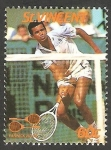 Stamps America - Saint Vincent and the Grenadines -  988 - Yannick Noah, tenista