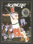 Sellos de America - San Vicente y las Granadinas -  992 - John Mc Enroe, tenista