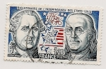 Sellos de Europa - Francia -  Independencia EEUU