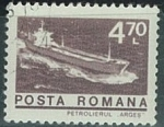 Sellos de Europa - Rumania -  Petrolero ARGES