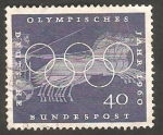 Stamps Germany -  208 - Olimpiadas de Roma