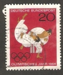 Stamps Germany -  319 - Olimpiadas de Tokyo