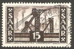 Sellos de Europa - Alemania -  Saar - 313 - Pozos mineros