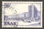 Stamps Germany -  Saar - 314 - Biblioteca de la Universidad