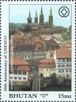 Stamps : Asia : Bhutan :  ALEMANIA - Ciudad de Bamberg