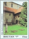 Stamps : Asia : Bhutan :  ALEMANIA - Catedral de Santa María e iglesia de San Miguel de Hildesheim