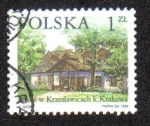 Stamps : Europe : Poland :  Las afueras de la Kezeslawicach K. Cracovia