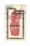 Sellos de Europa - Checoslovaquia -  Gran revolución socialista 1917-1967