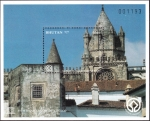 Stamps Asia - Bhutan -  PORTUGAL - Centro histórico de Évora