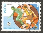 Sellos de America - Cuba -  Mundial de fútbol España 82