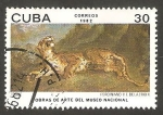 Stamps Cuba -  Obra de arte en el Museo Nacional
