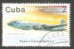 Sellos de America - Cuba -  Vuelo transatlántico