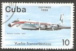 Stamps Cuba -  Vuelo transatlántico