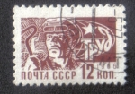 Stamps Russia -  Trabajador