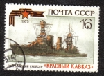 Stamps Russia -  Guardias Cruiser 'Krasny Kavkaz