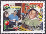 Stamps Bolivia -  Navidad 2013 - Por la sonrisa de un niño