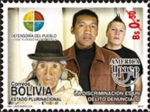 Stamps Bolivia -  La discriminación y el racismo son delitos