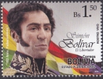 Stamps Bolivia -  Simon Bolivar el Linertador