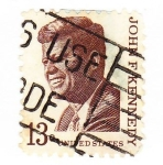 Stamps : America : United_States :  john f kennedy