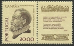 Stamps Portugal -  Luis de Camoes, poeta