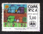 Stamps Costa Rica -  Aldeas Infantiles SOS-30 Años de Servicio