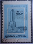 Stamps Argentina -  Monumento a la Bandera - Rosario.