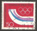 Stamps Germany -  724 - XII juegos olímpicos de invierno en Innsbruck
