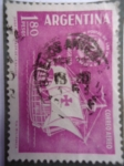 Stamps Argentina -  Unión Postal de las Américas y España